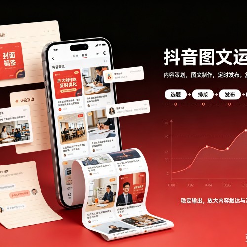 南岔抖音图文代运营服务